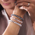 Zartrosa | 925er Sterlingsilber | Süßwasserperlenarmband